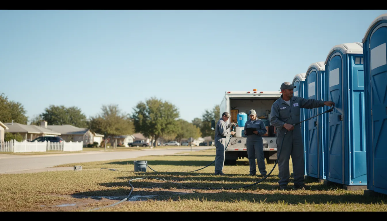 Long-Term Portable Toilet Rental in Winfield, KS near me
